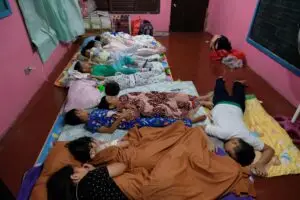 Sleepover after stargazing